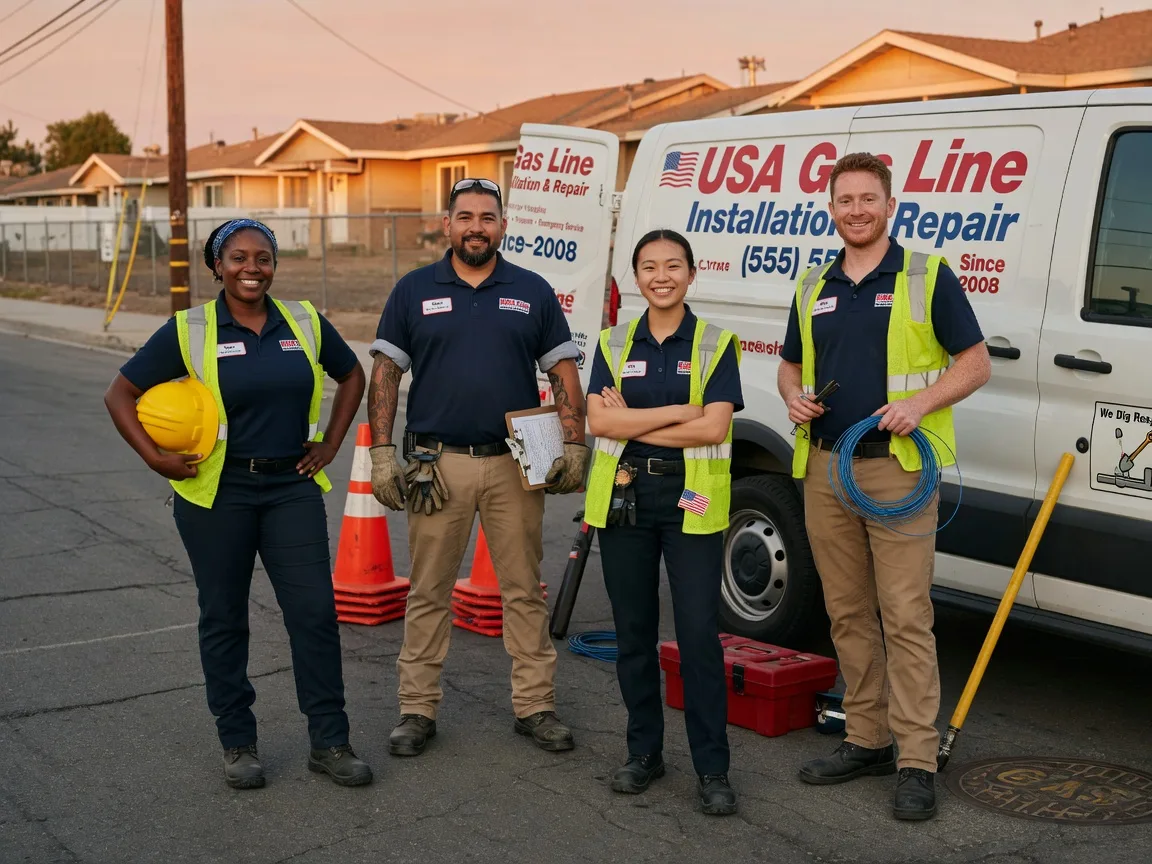 Gas Line Installation company in Reklaw, TX